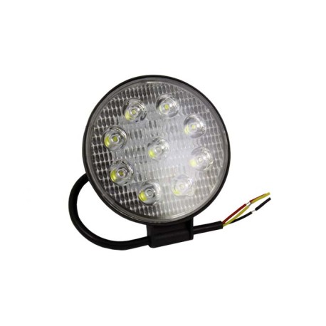 EN-FLE9ER FARO LED 9LED 17.5MM 12V ESTROBO REDONDO