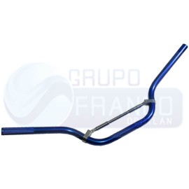 ENBAS-1103-8001 MANUBRIO MOTO ALUMINIO DEPORTIVO AZUL