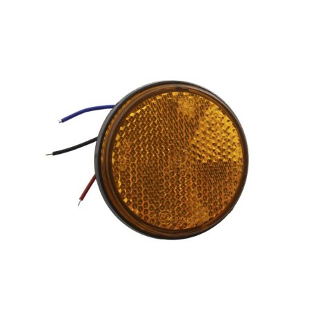 EN-LL063AM FARO LED REFLECTOR AMBAR (REDONDO)