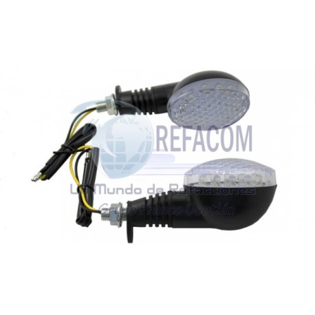 EN-NEW-012AZ DIRECCIONAL NEGRO LED AZUL 12V