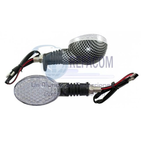 EN-NEW-012S-AZ DIRECCIONAL SERPIENTE LED AZUL 12V