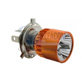 EN-0125-2A FOCO LED P/MOTO AMBAR DC 10-95V 15W H4