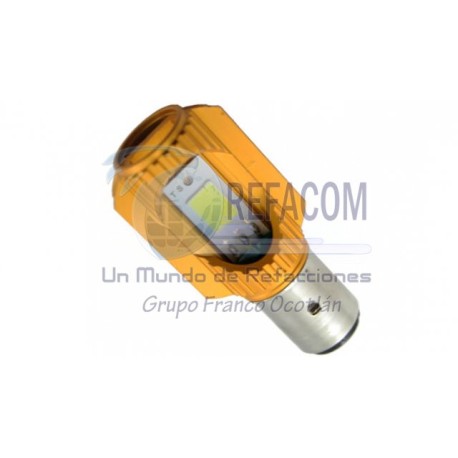 EN-0156-1A FOCO LED P/MOTO AMBAR DC 10-95V 12W