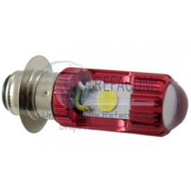 EN-0850R FOCO LED P/MOTO H6 ROJO DC 10-95V 12W