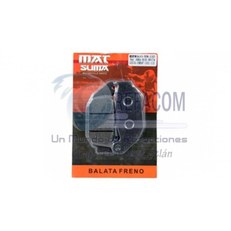 ENBAF-1301-115 BALATA FRENO DISCO TRAS HONDA CB150 INVICTA